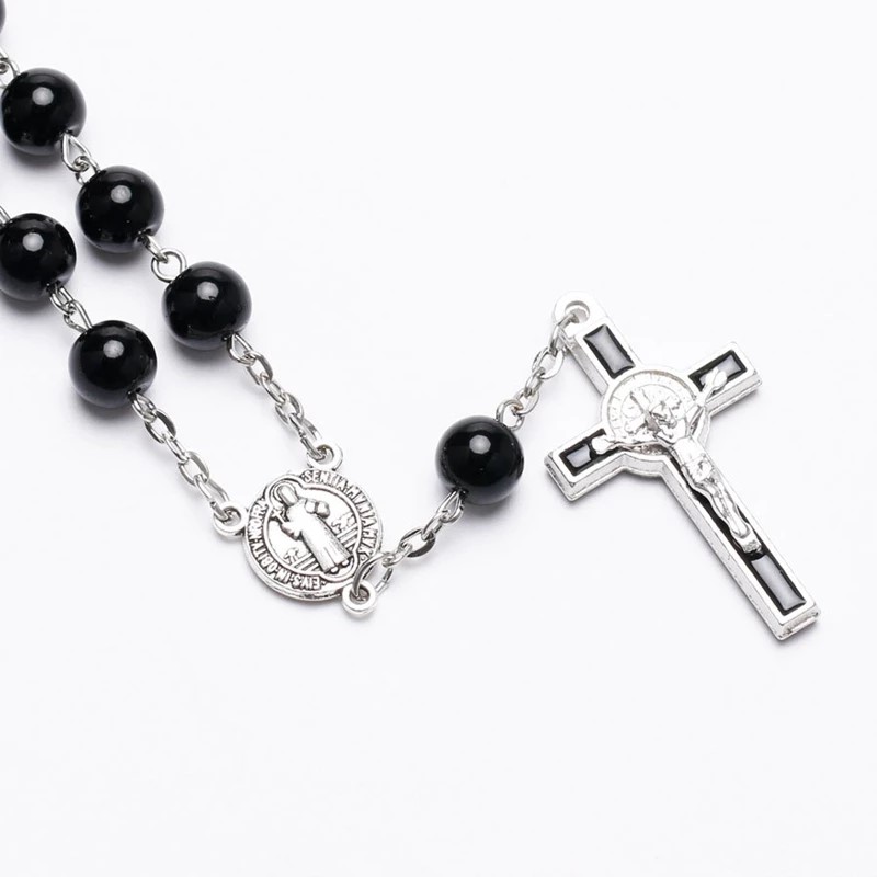 PULSERA TODOJOYAS DENARIO CRUCIFICO SAN BENITO PROTECTOR - 6