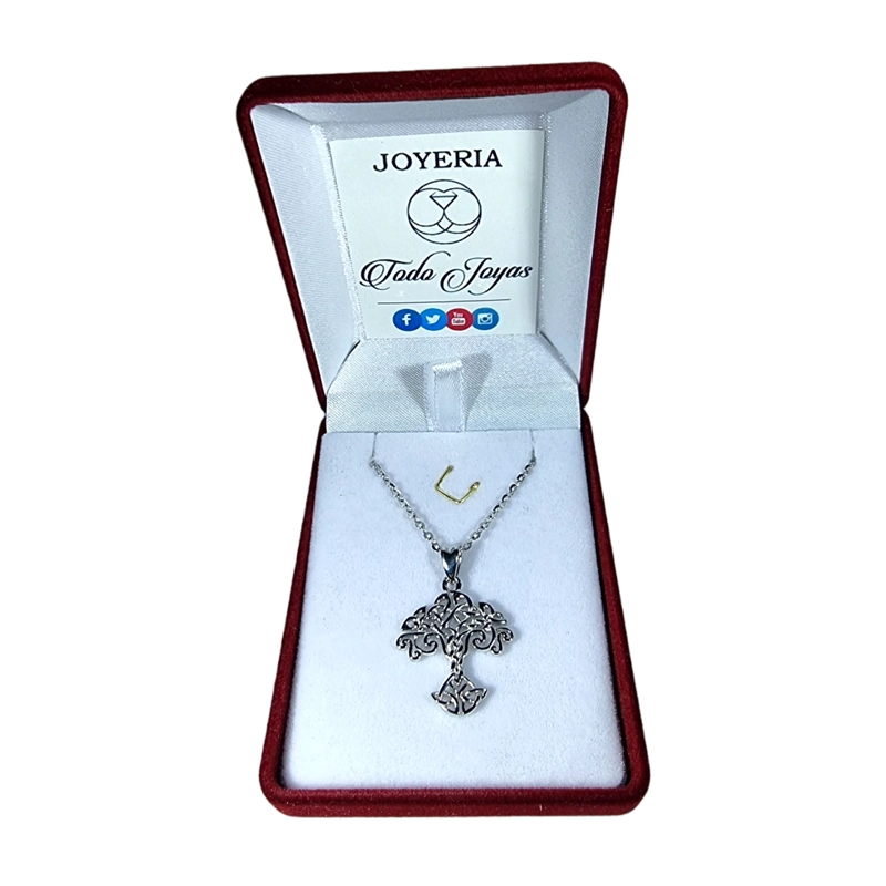 COLLAR TODOJOYAS PLATA 925 ARBOL DE LA VIDA LIFE - 2