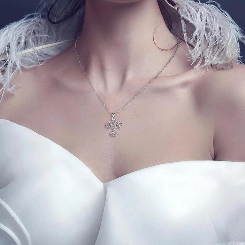 COLLAR TODOJOYAS PLATA 925 ARBOL DE LA VIDA LIFE - 6