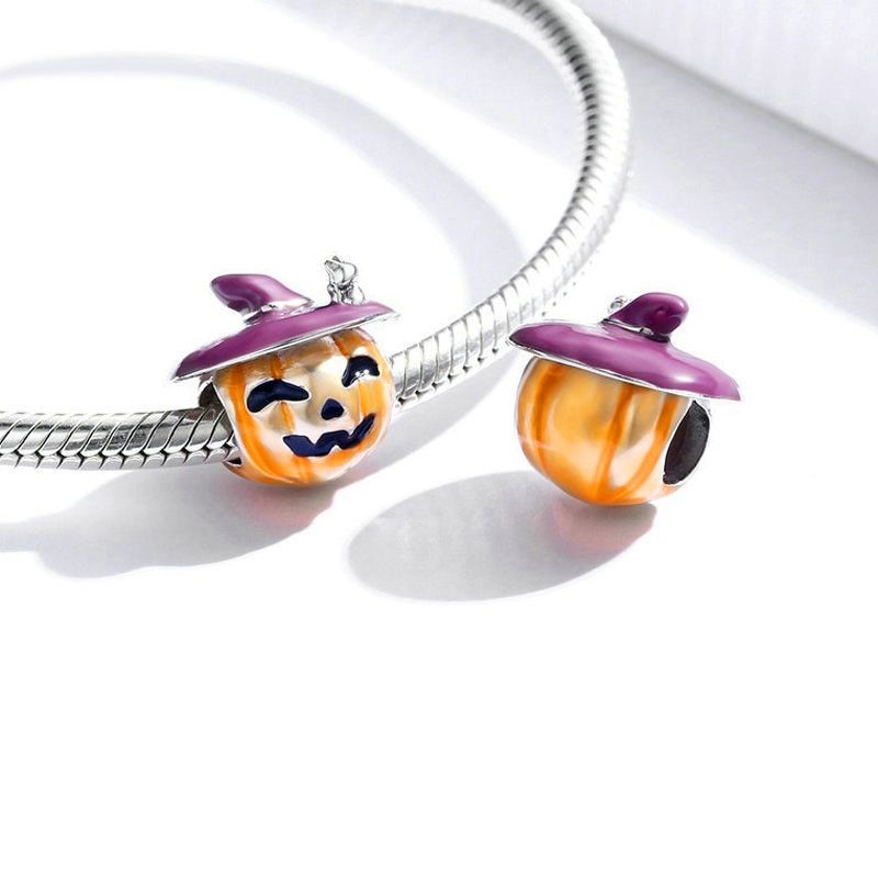 CHARM DIJE PLATA 925 CALABAZA SOBRERO - 2