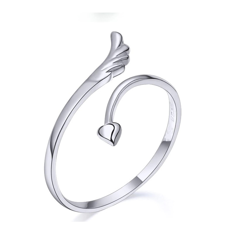 ANILLO TODOJOYAS ALA PLATEADO PLATA - 3