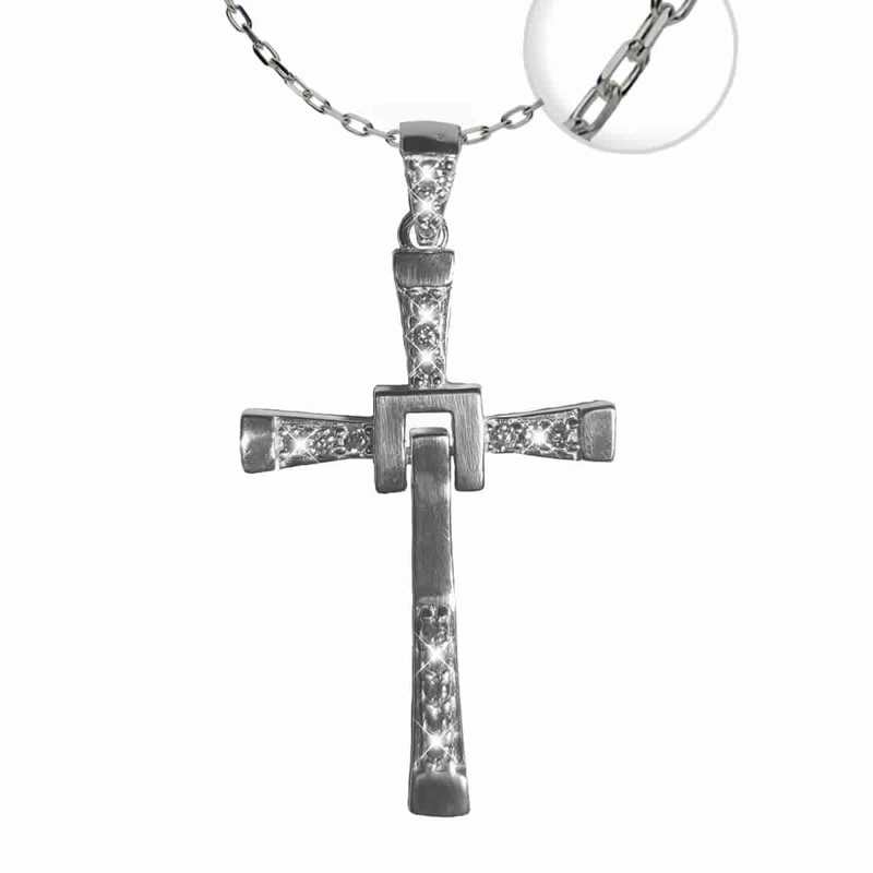 COLLAR TODOJOYAS PLATA 925 CRUZ DE TORETO - 1