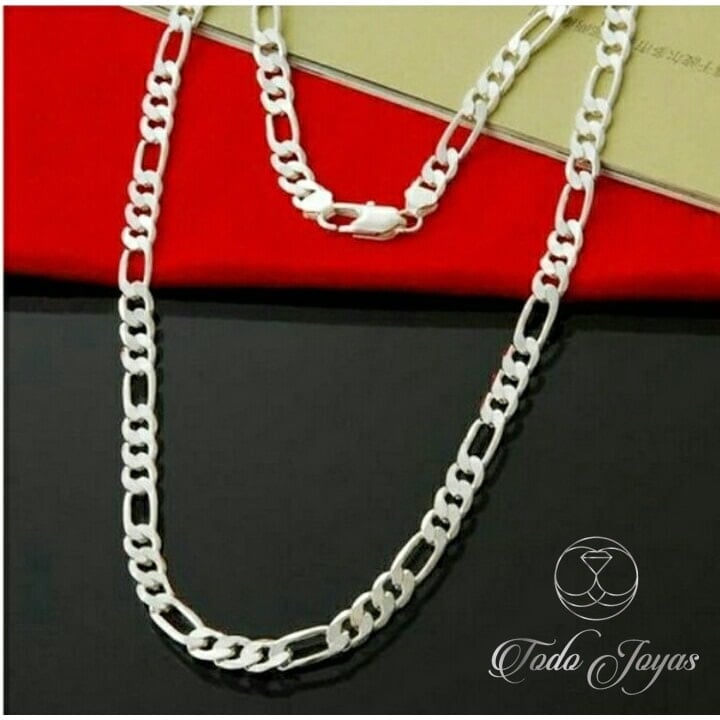 CADENA TODOJOYAS CARTIER PLATA 925 4MM 60CM - 2