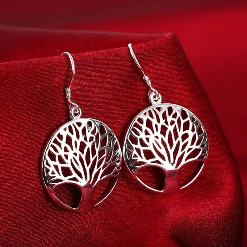 CONJUNTO ARBOL DE LA VIDA PLATEADO - 3