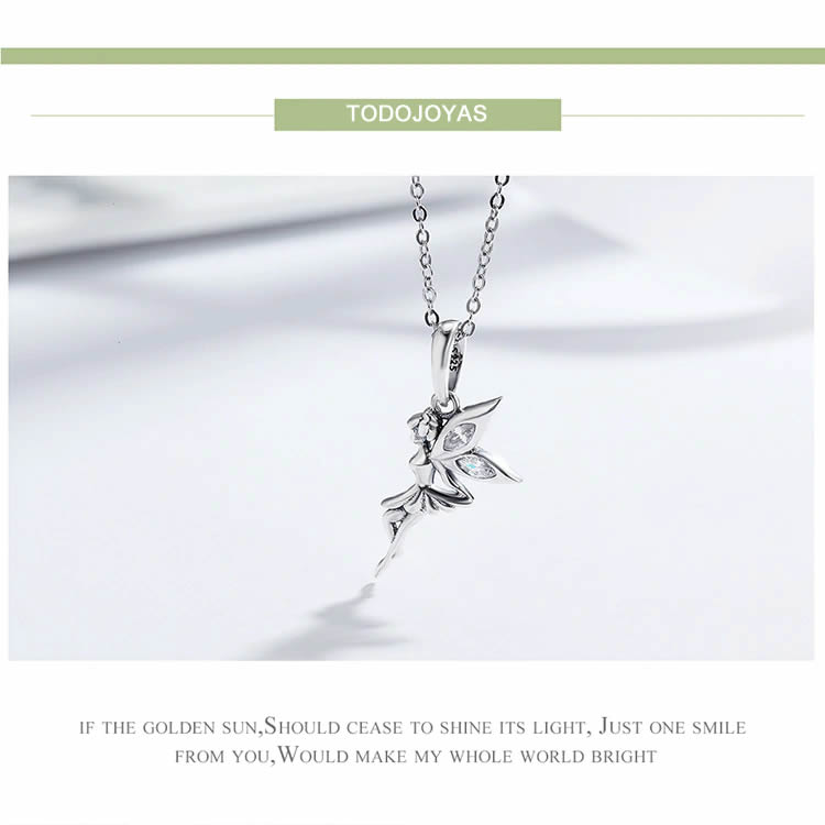 CHARM DIJE PLATA 925 HADA CON CIRCONES - 2