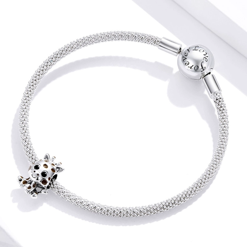 CHARM DIJE PLATA 925 JIRAFA BEBE - 2