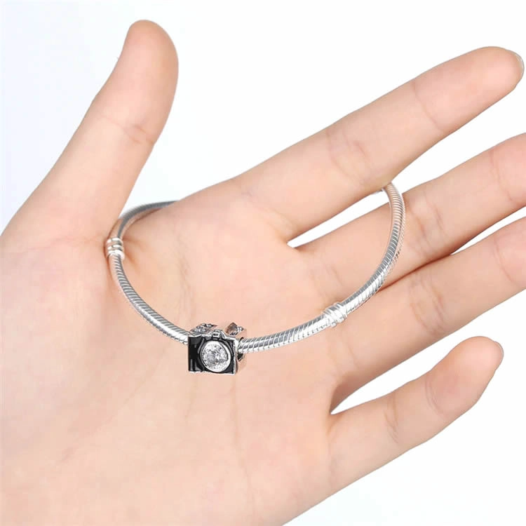 CHARM DIJE PLATA 925 CAMARA FOTOGRAFICA 697 - 3