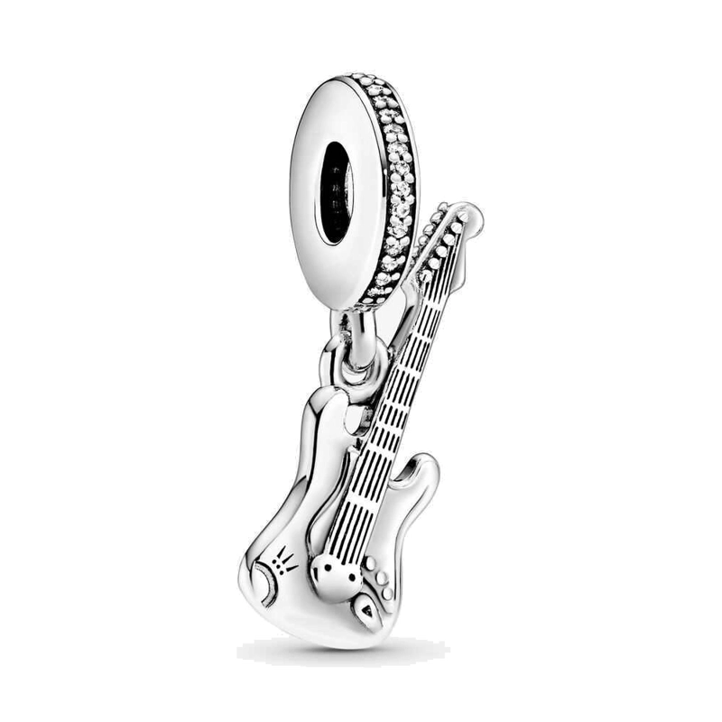 CHARM DIJE PLATA 925 GUITARRA ELE CTRICA - 1