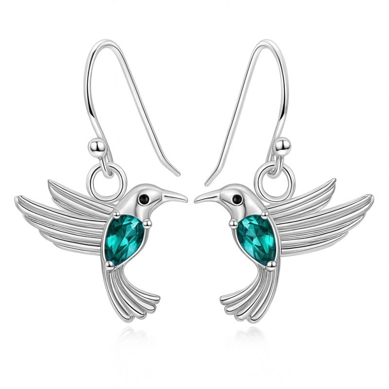 AROS COLGATE COLIBRI AVE CRISTAL VERDE - 1