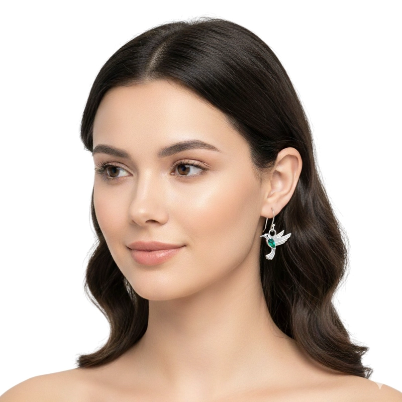 AROS COLGATE COLIBRI AVE CRISTAL VERDE - 4