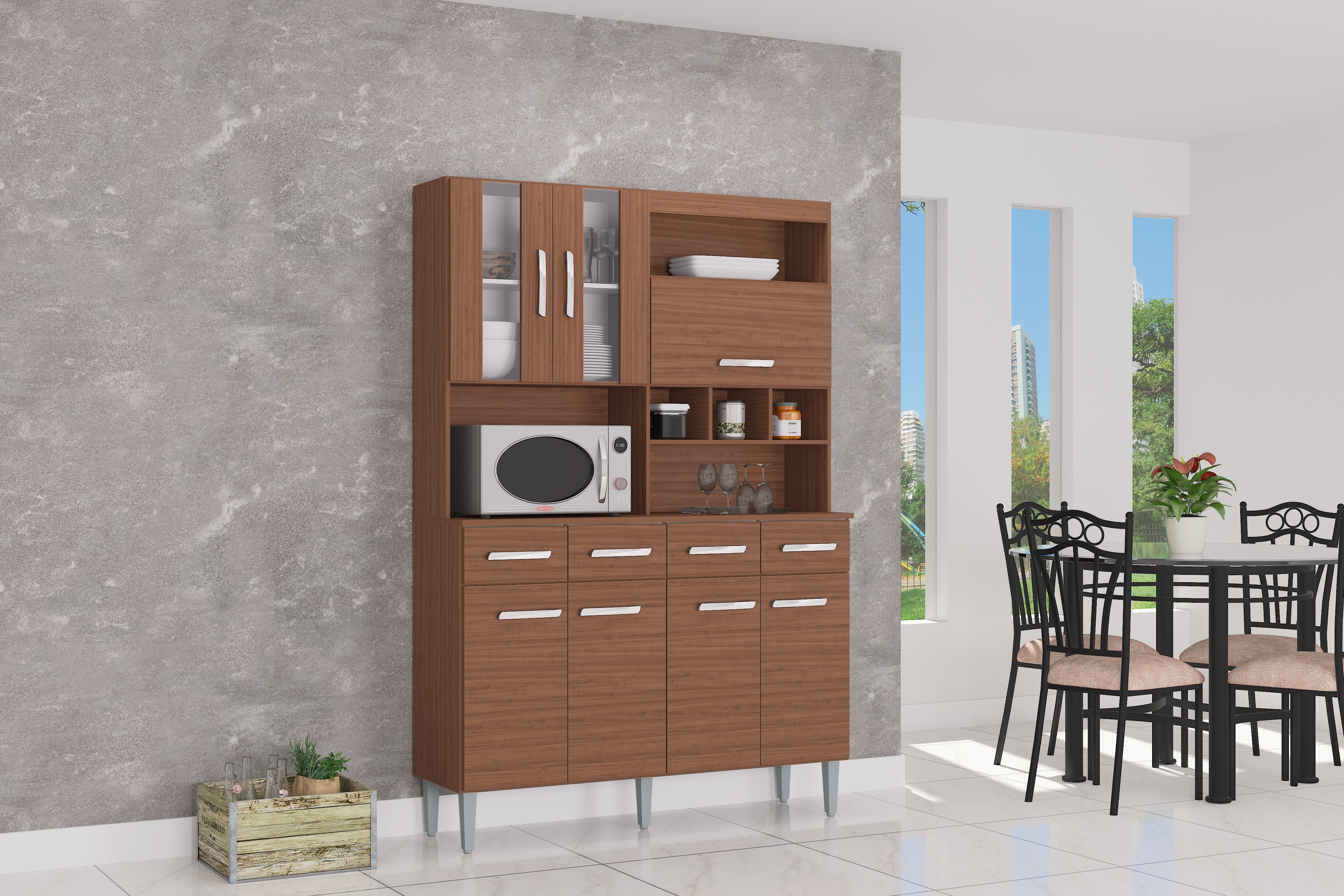 MUEBLE TAHUARI CAFÉ COCINA MELISSA - 2