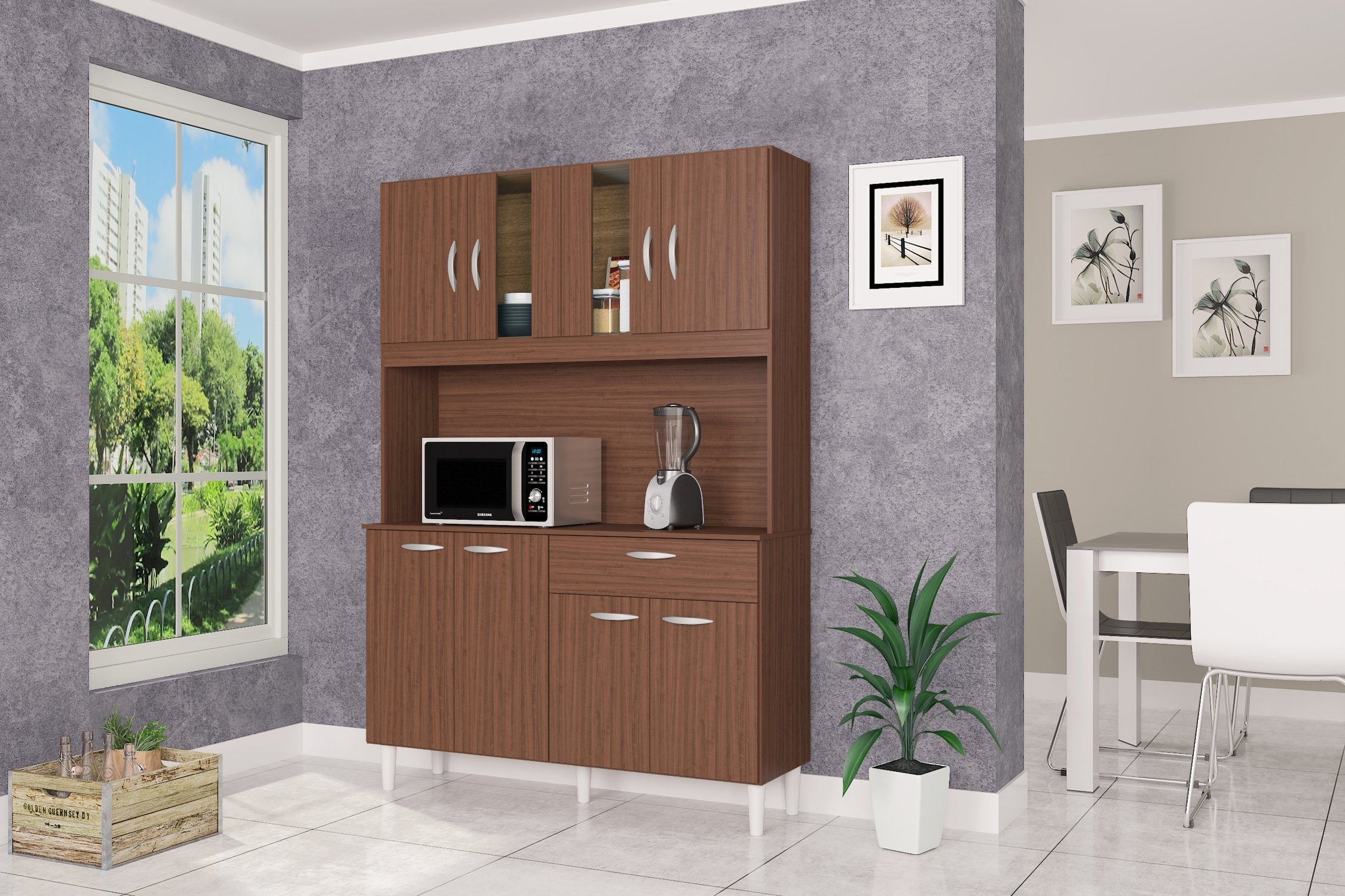 MUEBLE DE COCINA MAGDA 8 PUERTAS CAP - 2