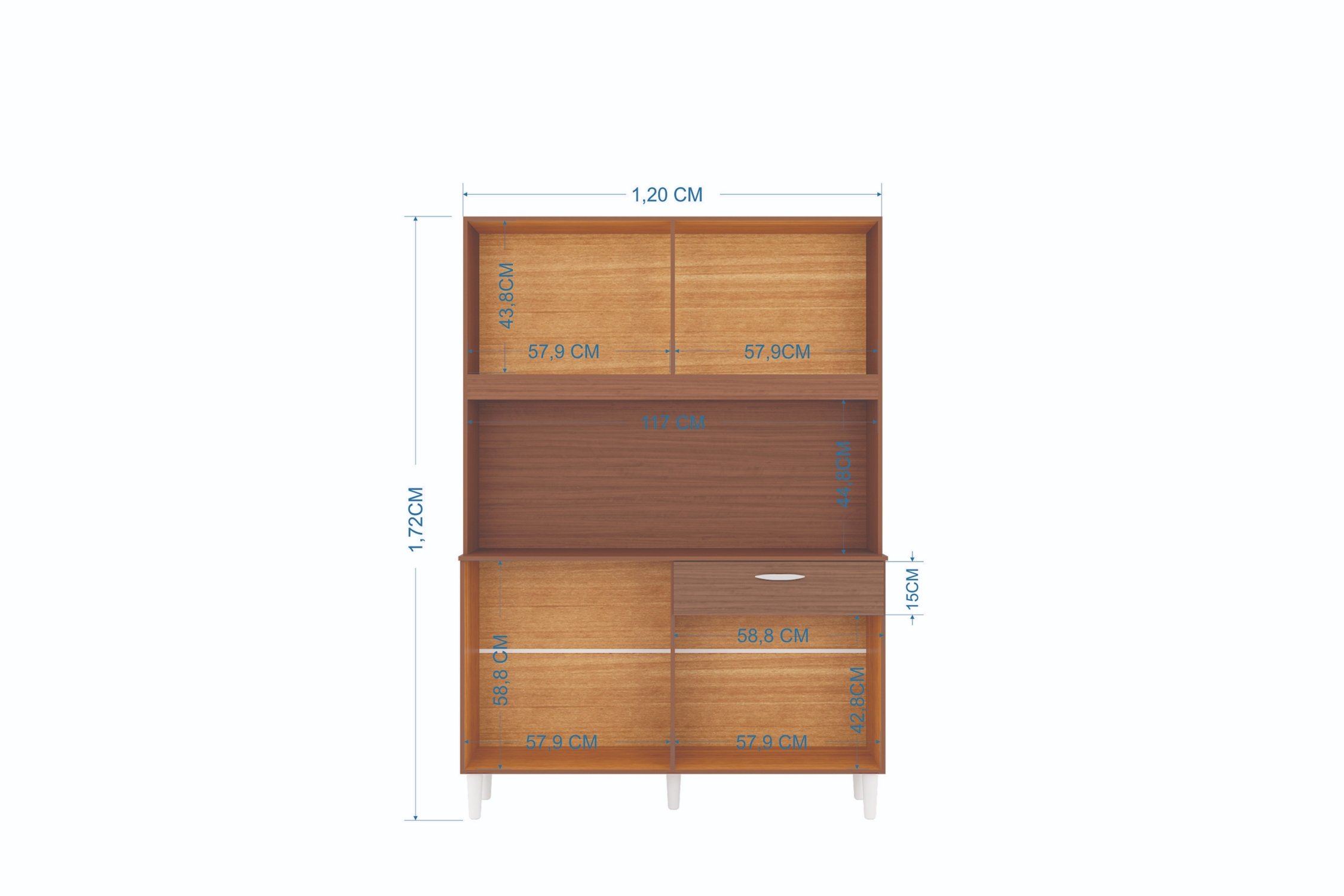 MUEBLE DE COCINA MAGDA 8 PUERTAS CAP - 3