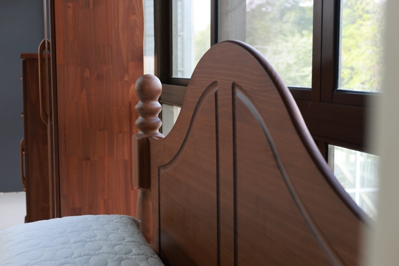 BASE DE CAMA DE MADERA PINO CASAL CAFE - 8