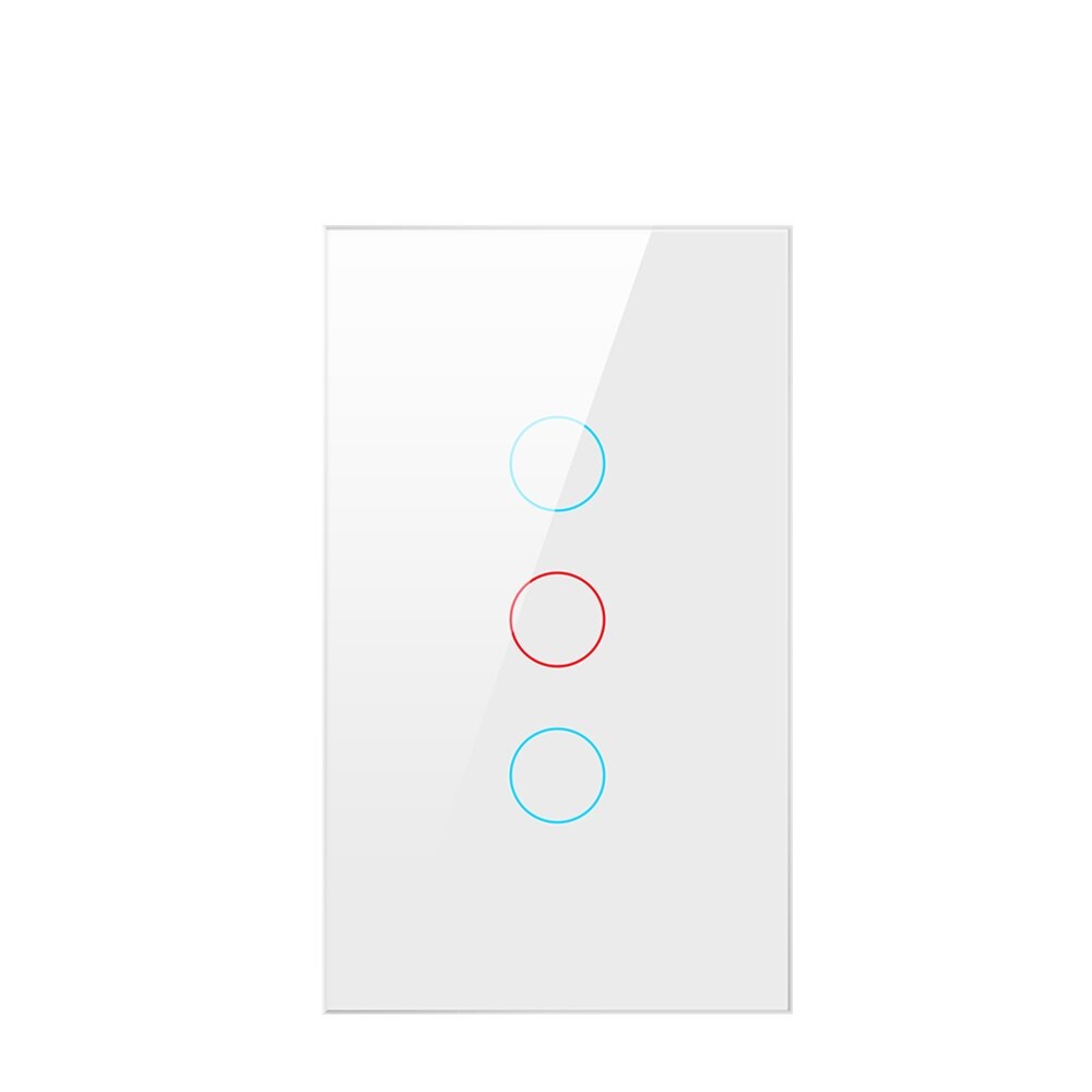 INTERRUPTOR INTELIGENTE DOMUSMART BLANCO 3 CANALES - 2