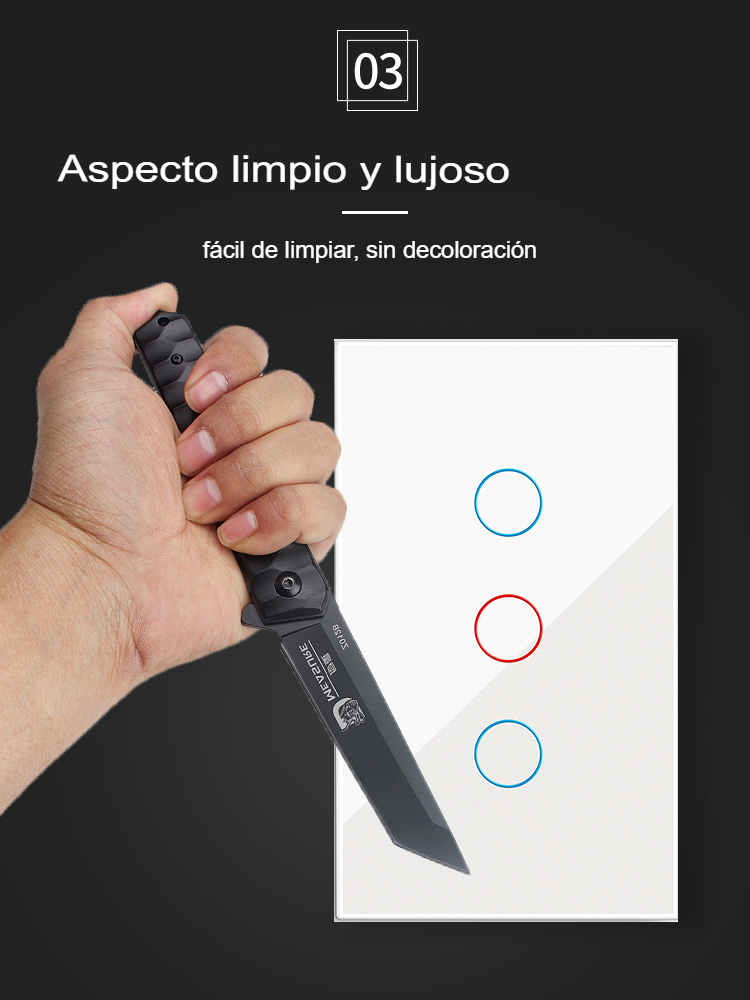 INTERRUPTOR INTELIGENTE DOMUSMART BLANCO 2 CANALES - 8