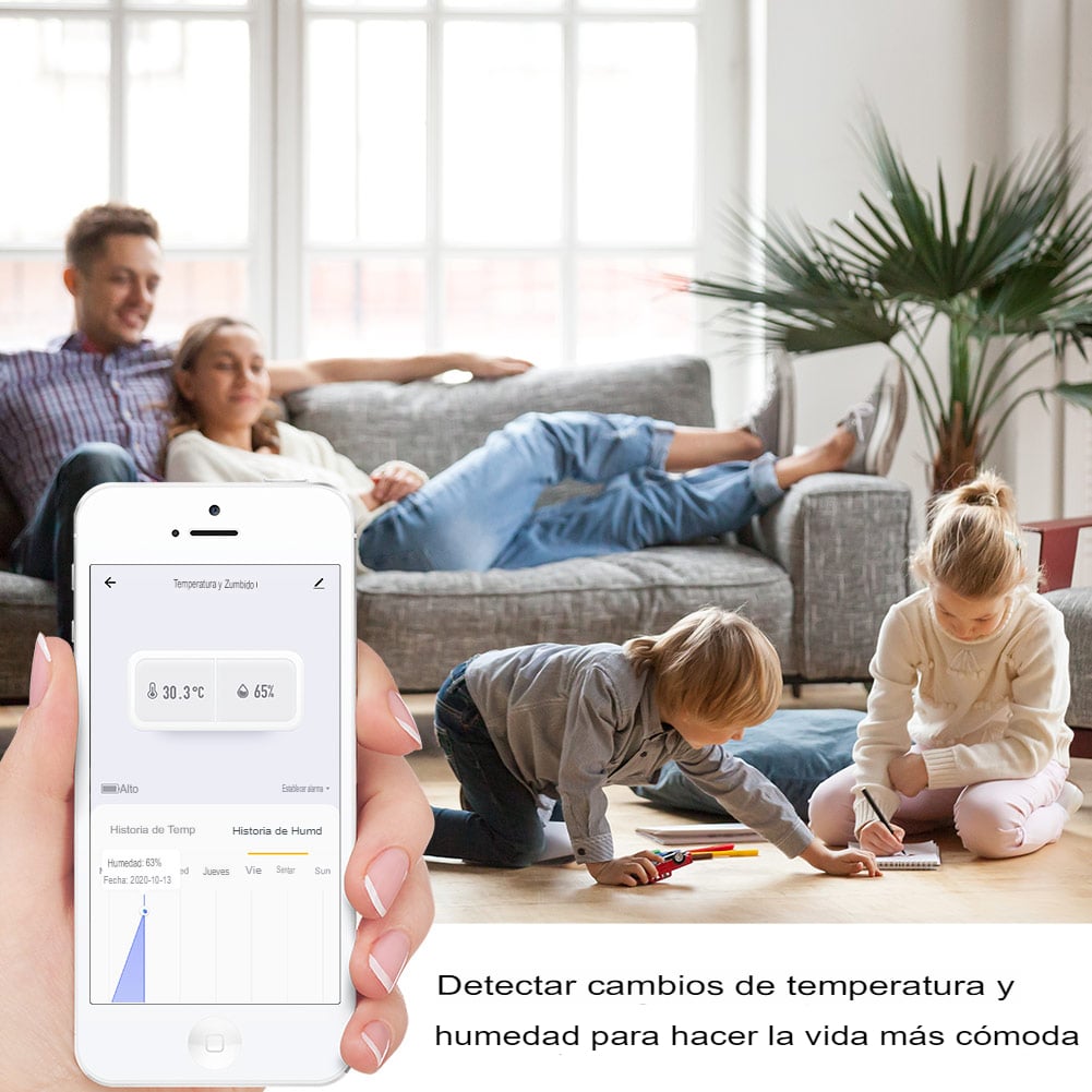 SENSOR DE TEMPERATURA Y HUMEDAD ZIGBEE - 5