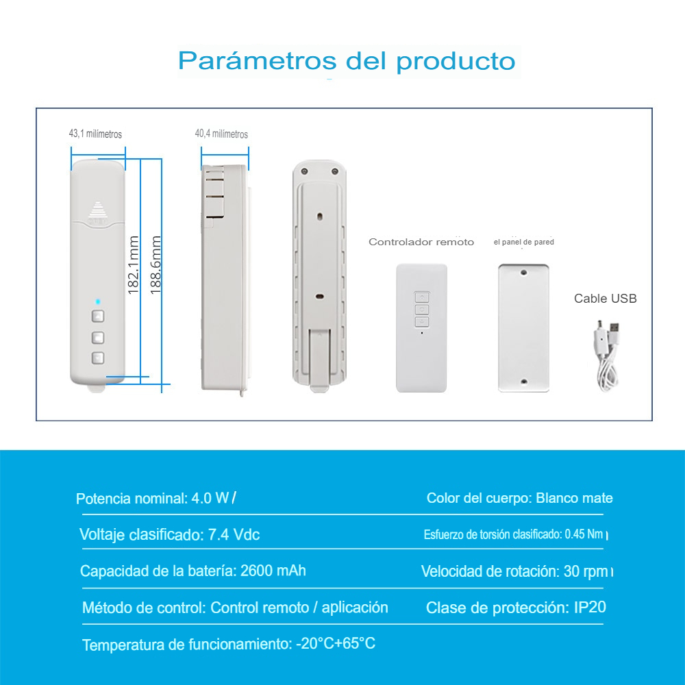 MOTOR CORTINA WI-FI SMARTLIFE - 9