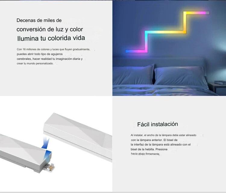 BARRAS LED RGBIC DIGITAL INTELIGENTE WI-FI - 9