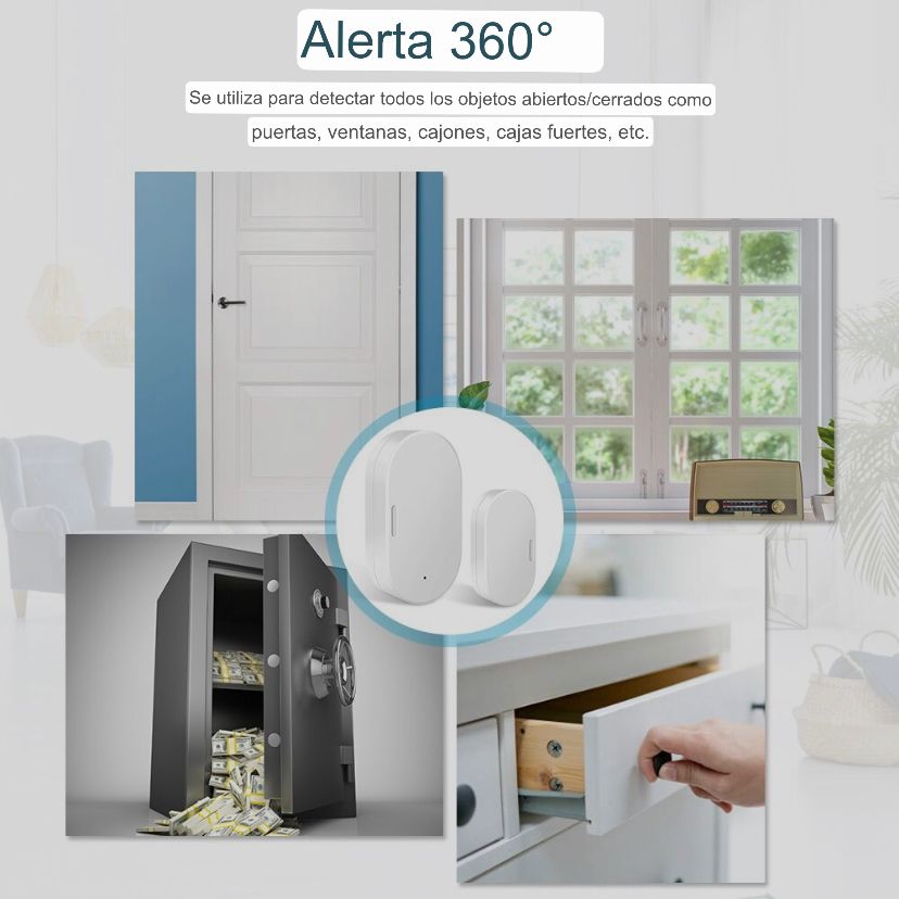 SENSOR PARA PUERTAS Y VENTANAS ZIGBEE - 5