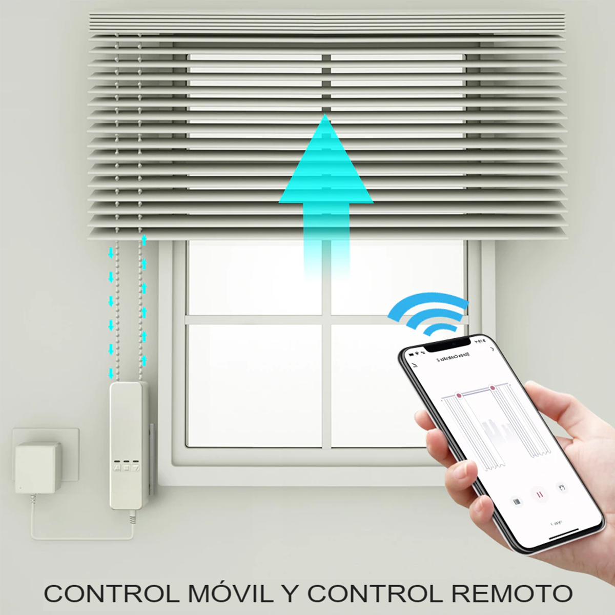 MOTOR CORTINA INTELIGENTE WI-FI DOMUSMART - 6