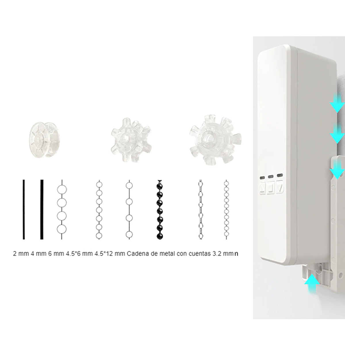 MOTOR CORTINA INTELIGENTE WI-FI DOMUSMART - 9