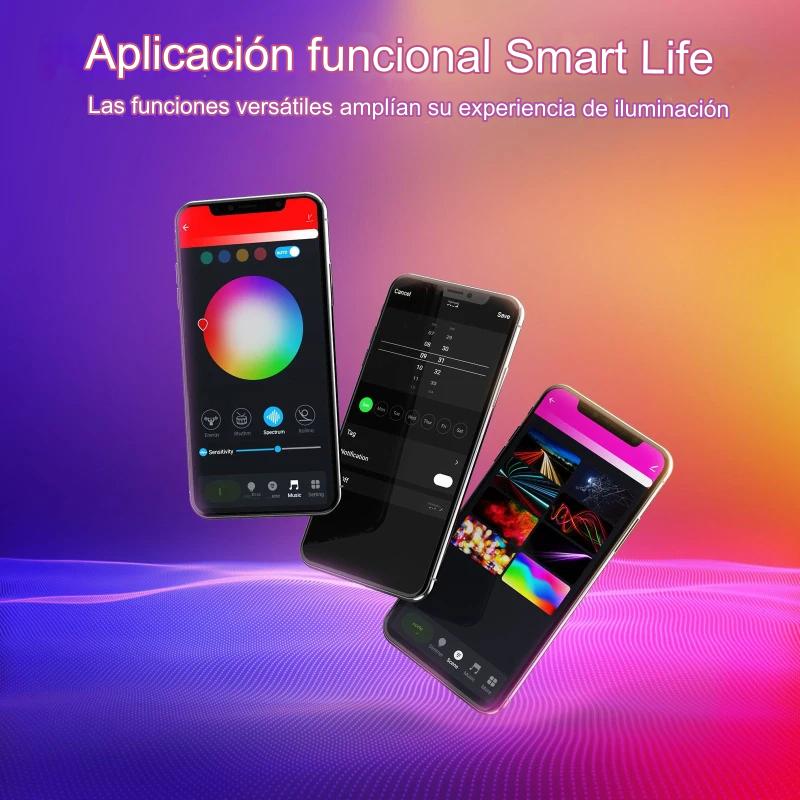 GUIRNALDA DE LUCES LED DECORATIVA INTELIGENTE WI-FI - 5