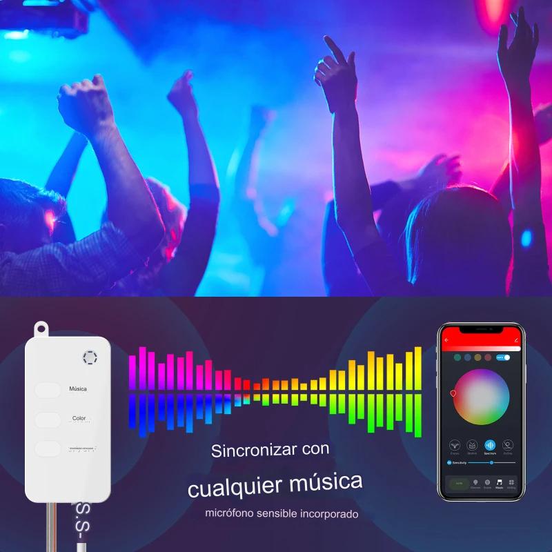 GUIRNALDA DE LUCES LED DECORATIVA INTELIGENTE WI-FI - 7
