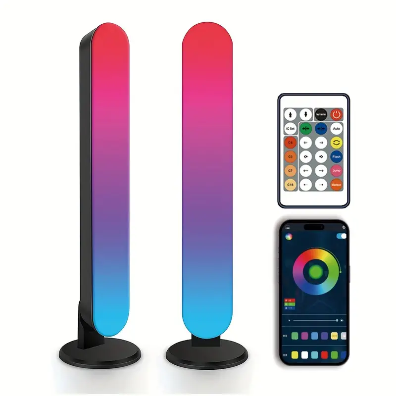 BARRAS LED RGBIC INTELIGENTES WI-FI GAMER - 3