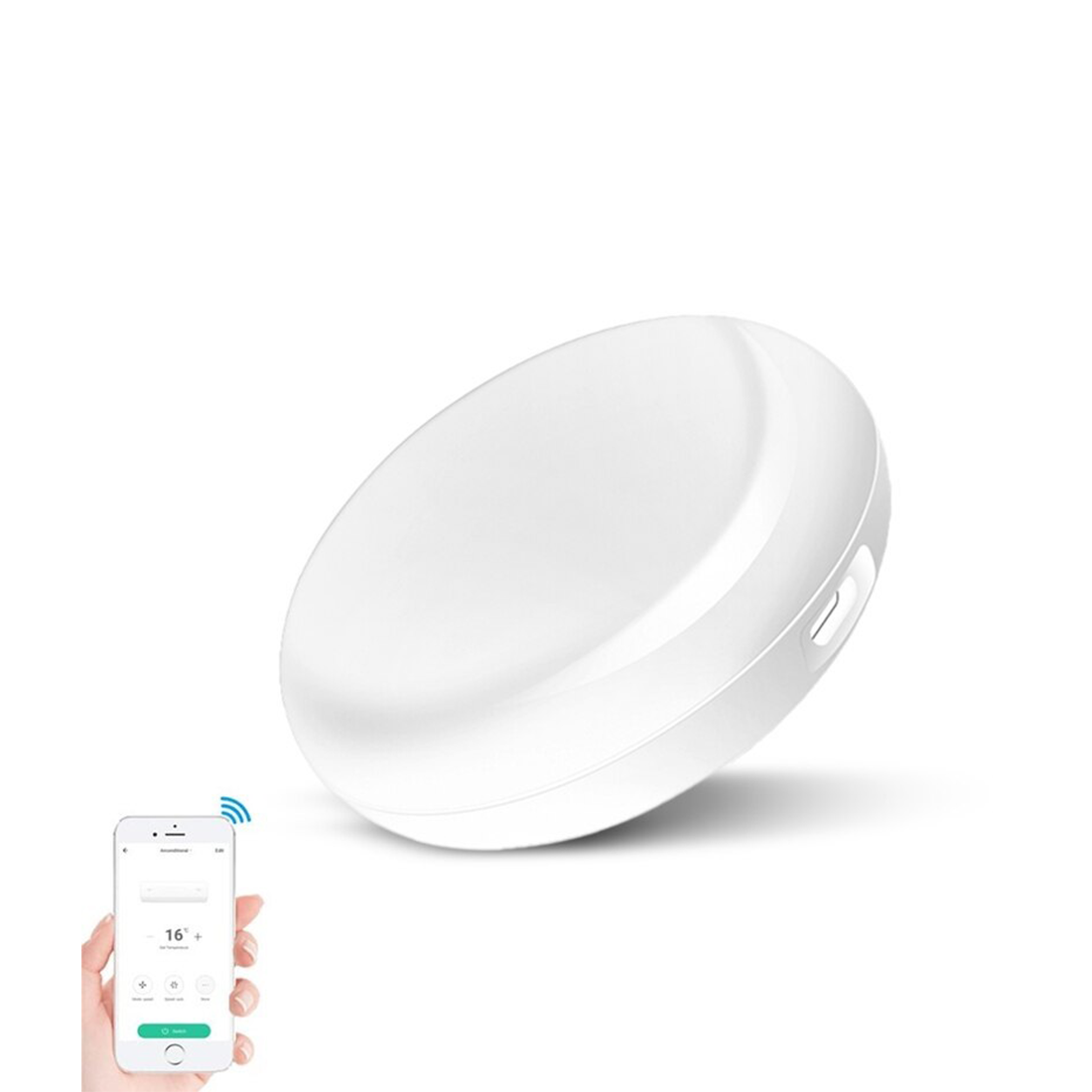 CONTROL REMOTO UNIVERSAL TUYA SMARTLIFE BLANCO REDONDO - 4