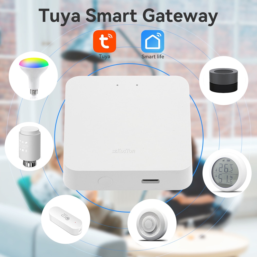PUERTA DE ENLACE ZIGBEE Y SMARTLIFE - 6
