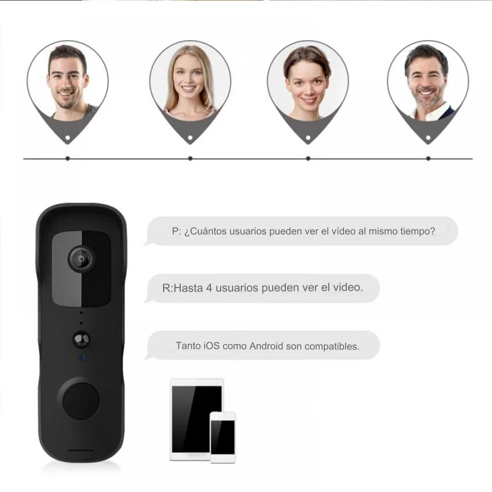VIDEO PORTERO HD TUYA SMARTLIFE TIMBRE INTELIGENTE - 6