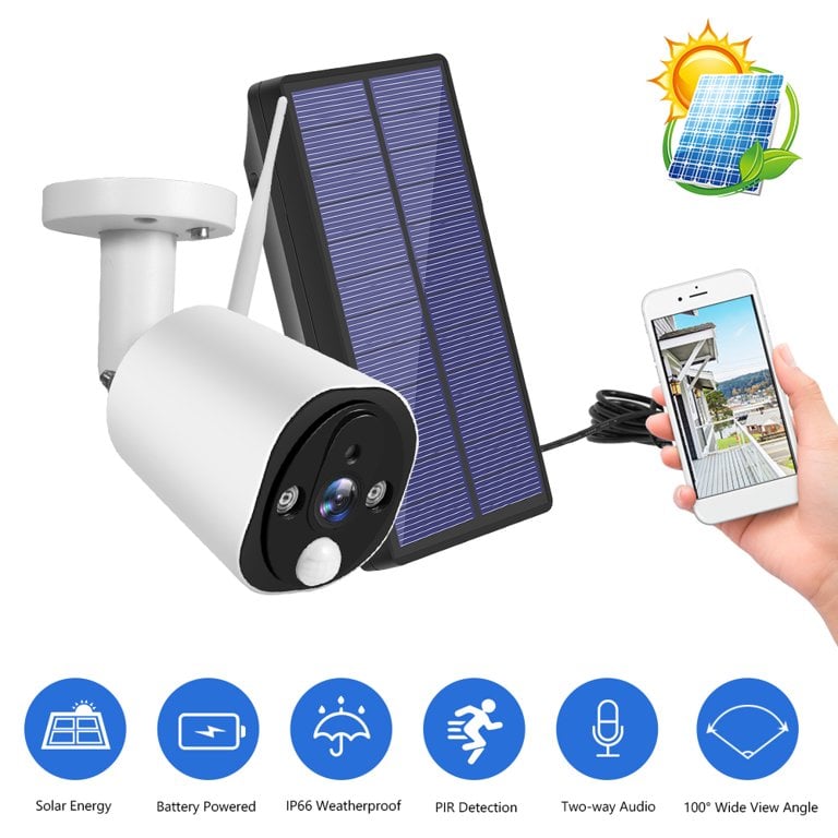 CÁMARA DOMUSMART WI-FI IP66 PANEL SOLAR 3W 3-5 MESES AUTONOMÍA - 5