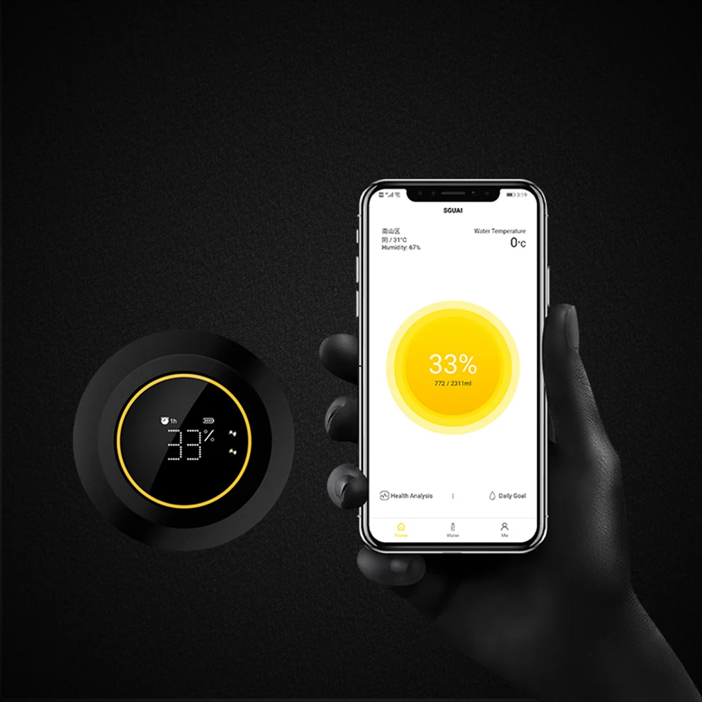 BOTELLA INTELIGENTESMARTLIFE TUYA CON BLUETOOTH DE 600 ML - 8