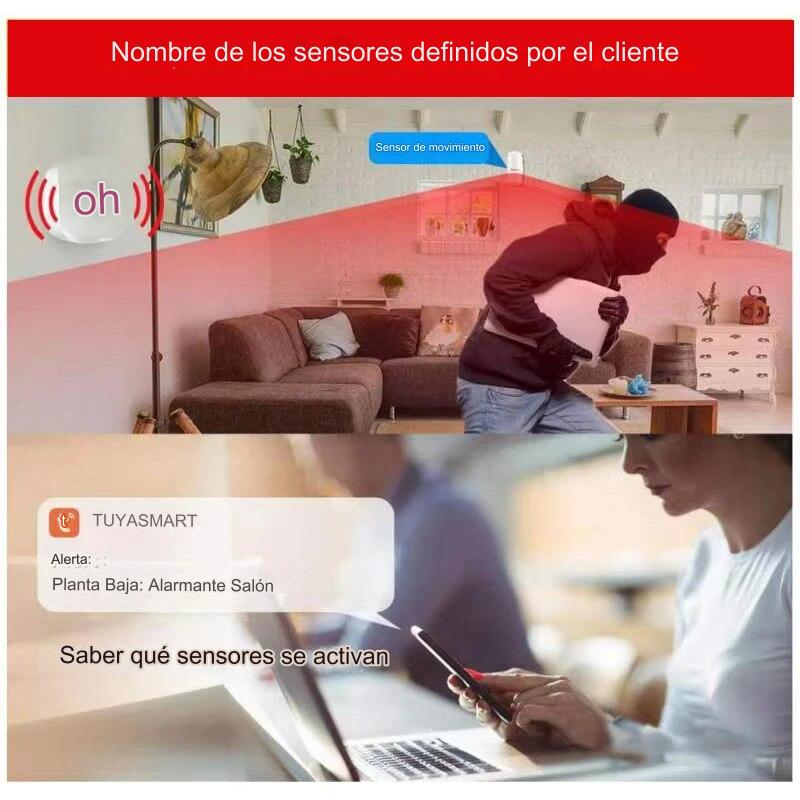 SISTEMA DE SEGURIDAD INTELIGENTE WI-FI - 6