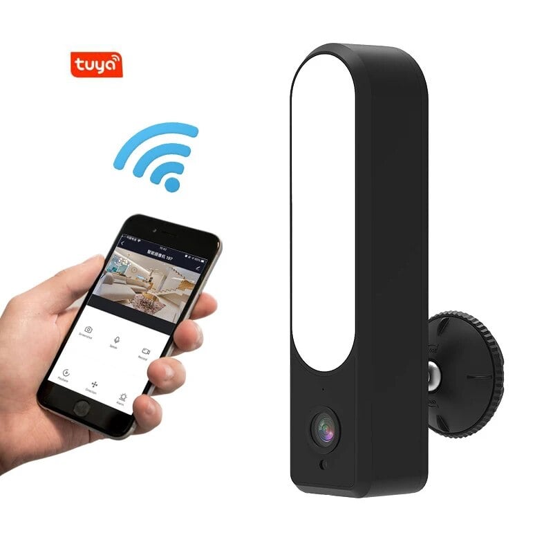CÁMARA EXTERIOR FIJA CON FOCO WI-FI - 2