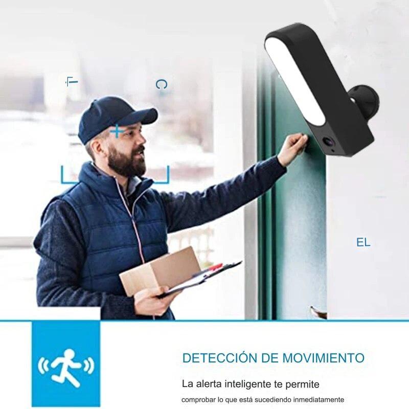 CÁMARA EXTERIOR FIJA CON FOCO WI-FI - 6
