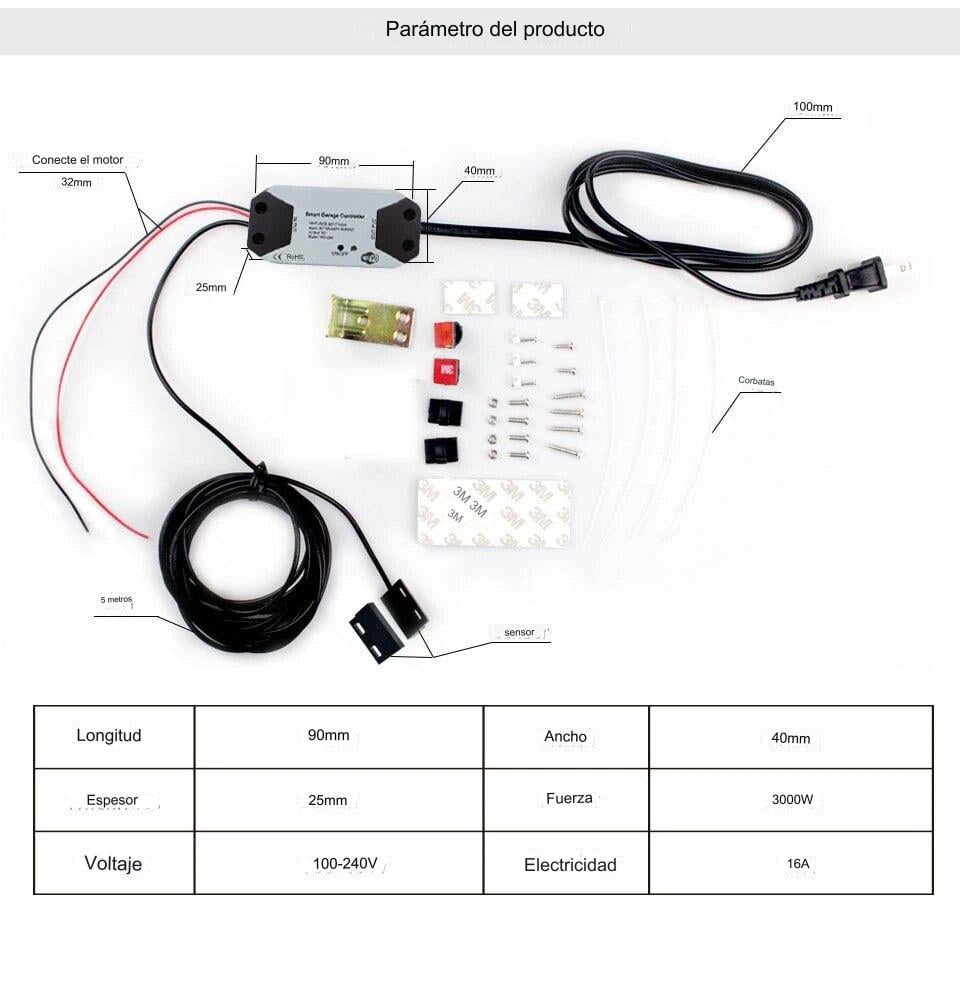 INTERRUPTOR DE GARAJE INTELIGENTE CON WI-FI - 5
