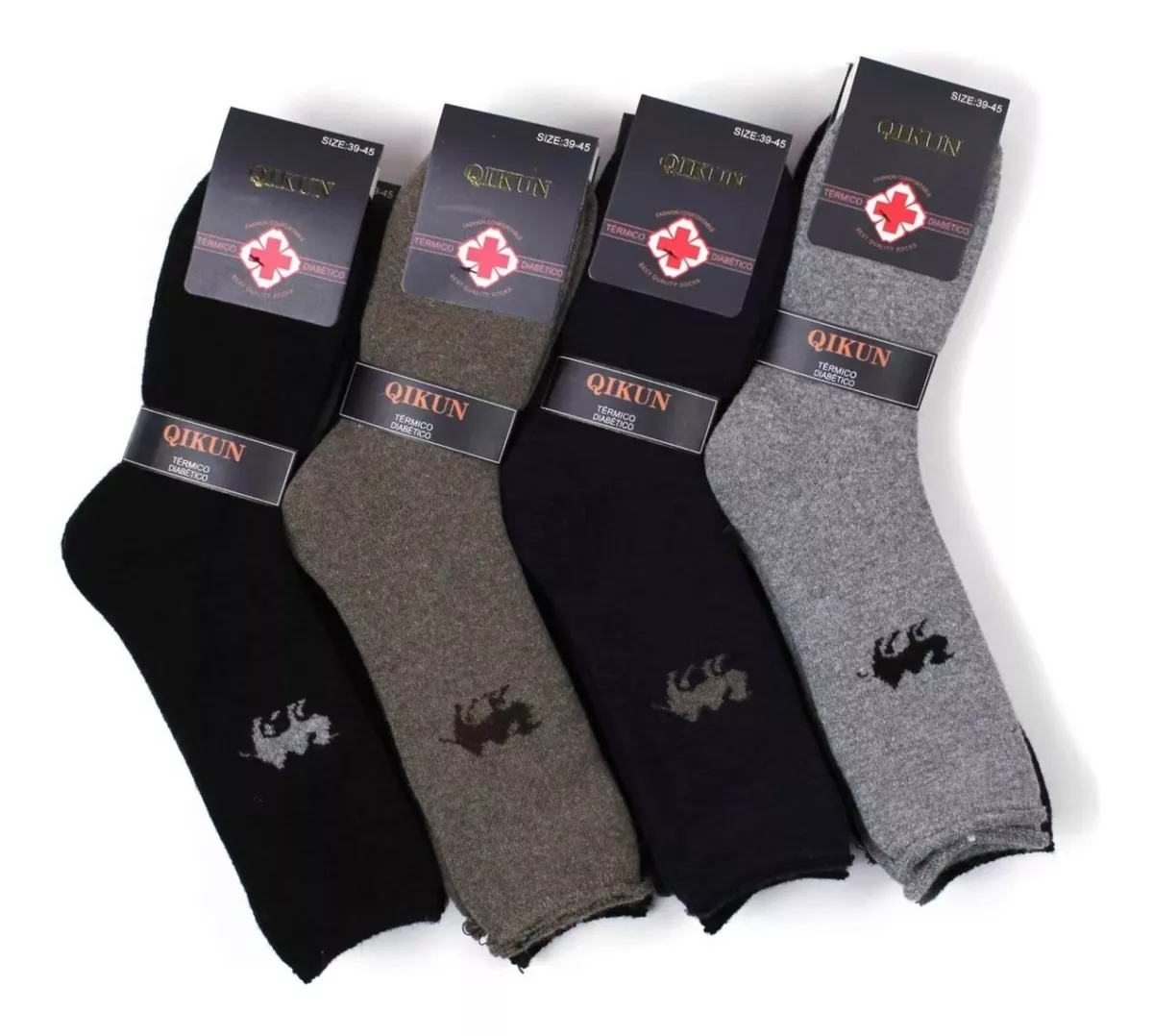 Paquete 6-12 Pares Calcetines Diabéticos – Tobilleros – Tallas 9-15 – Algodón – Antibacteriales
