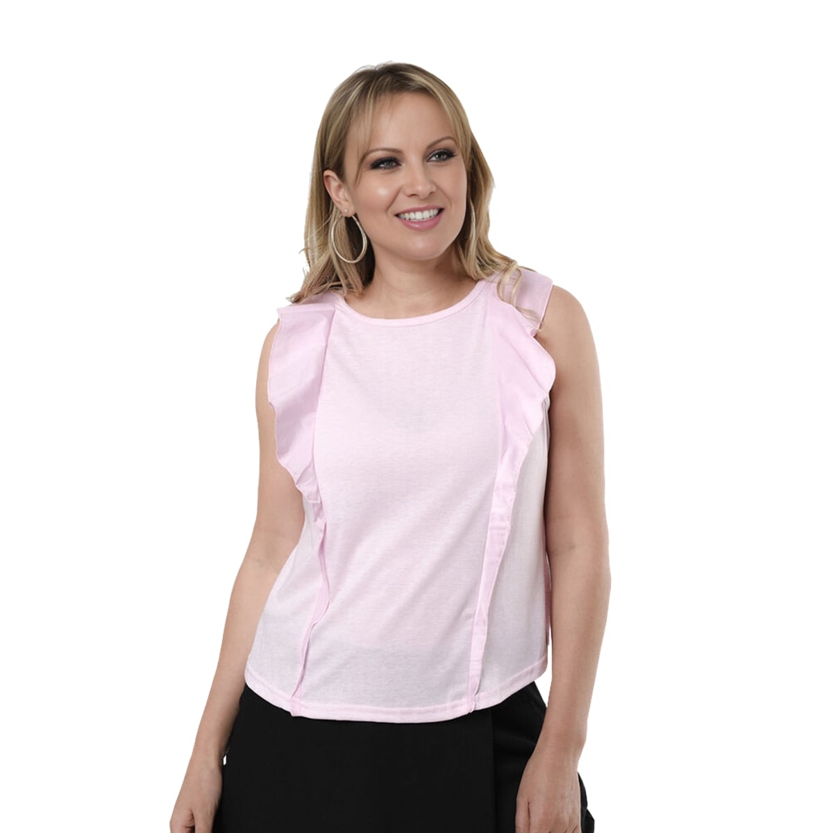 POLERA VUELOS SIN MANGAS MUJER - 4
