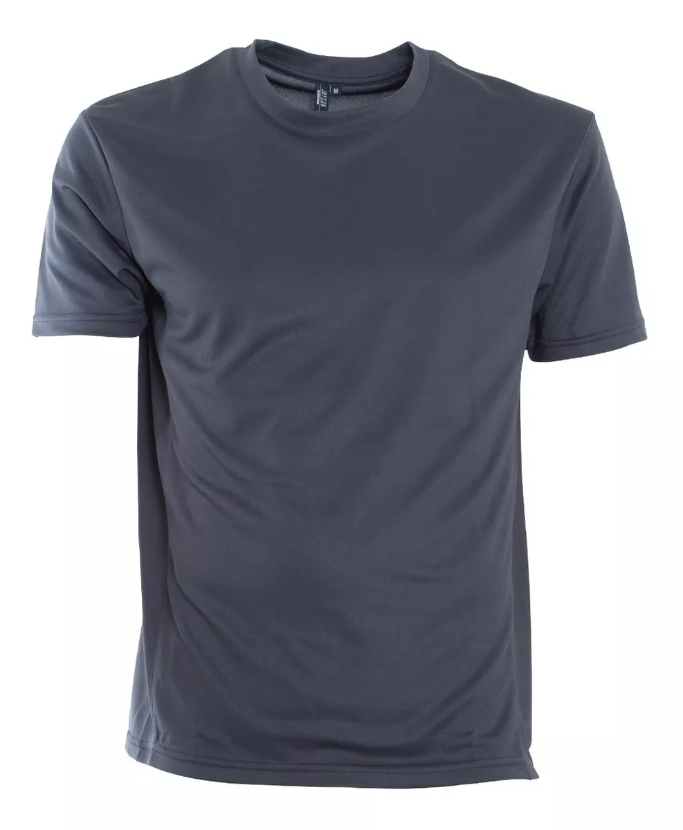 POLERA MELANGE OCURO MUJER M/C DRY-FYT CUELLO POLO - JAYSON - 1
