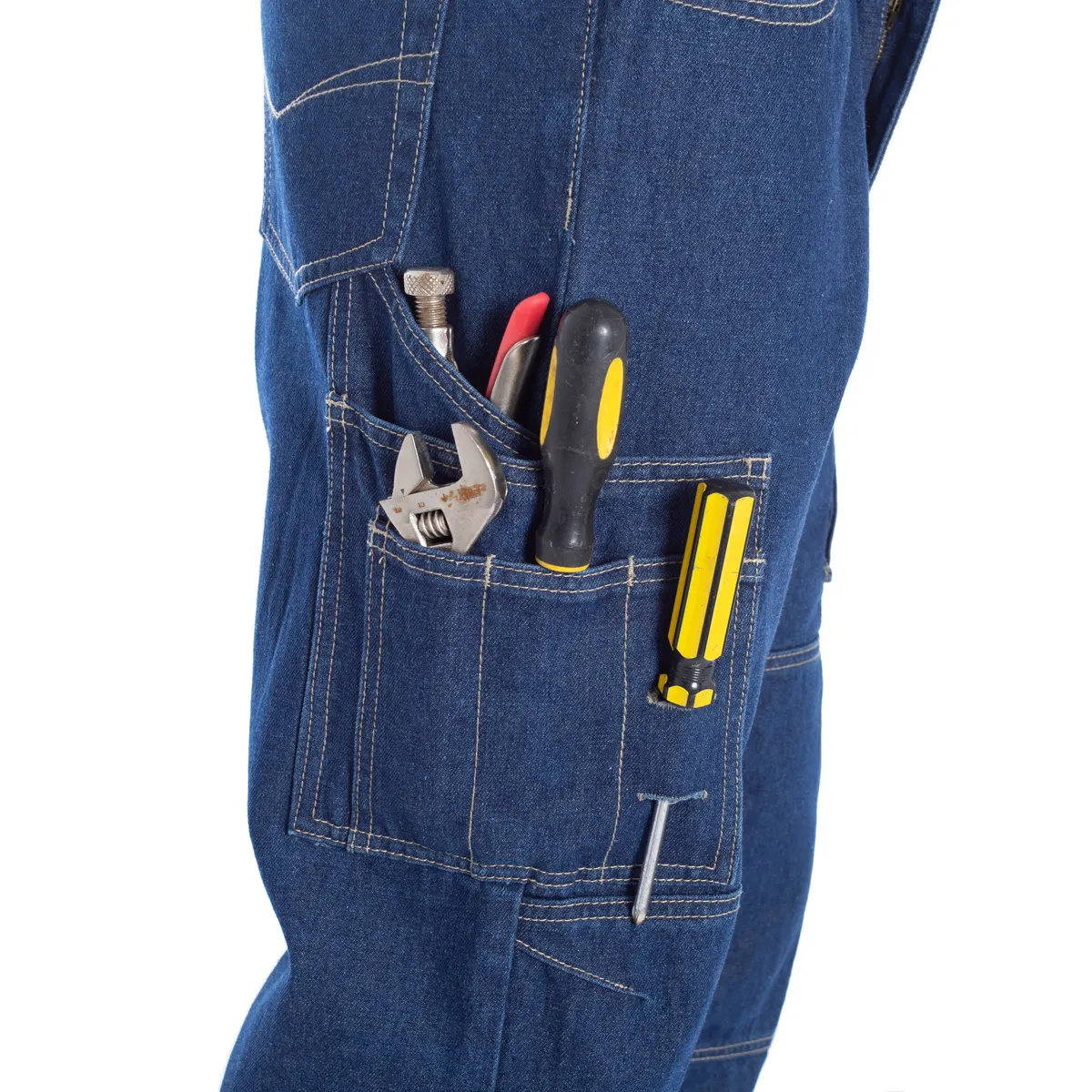 JEANS CARGO MULTIBOLSILLOS HOMBRE - ROPA DE TRABAJO - 4