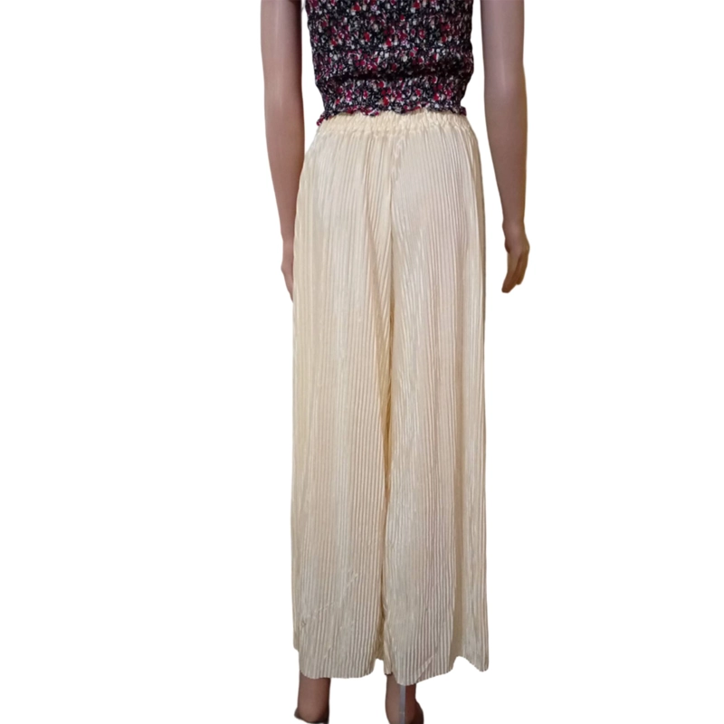 PANTALON PALAZZO ACANALADO - 3