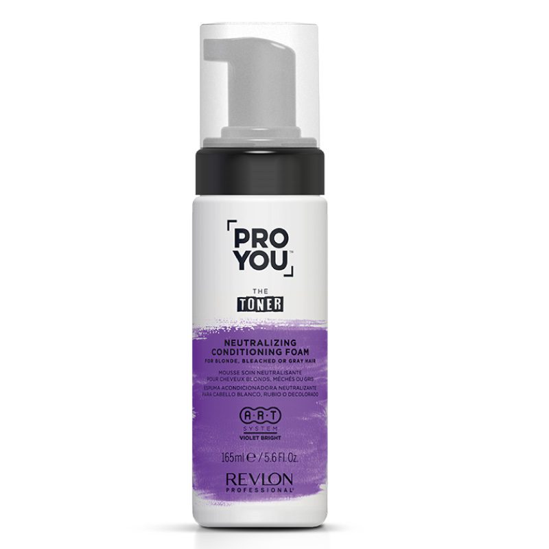 ESPUMA ACONDICIONADORA CABELLO REVLON 150 ML NEUTRALIZANTE PRO YOU THE TONER - 1