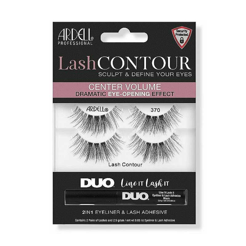 PESTAÑAS DE TIRA ARDELL DUO CONTOUR CENTER 370 - 1