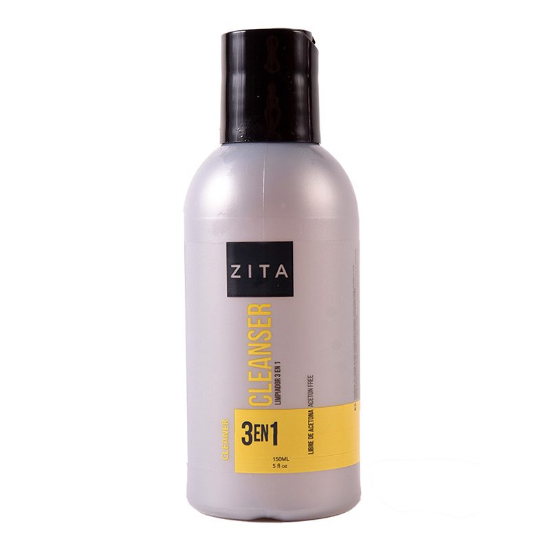 REMOVEDOR DE IMPUREZAS EN UÑAS  ZITA 3 EN 1 150ML - 1