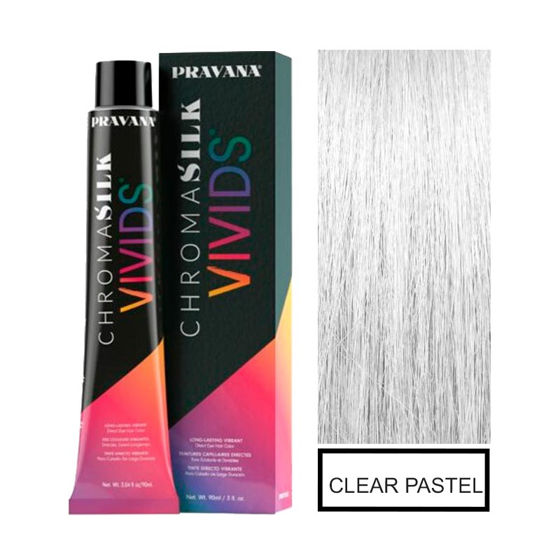 TINTURA PRAVANA FANTASÍA SEMIPERMANENTE VIVIDS CLEAR PASTEL 90 ML - 1
