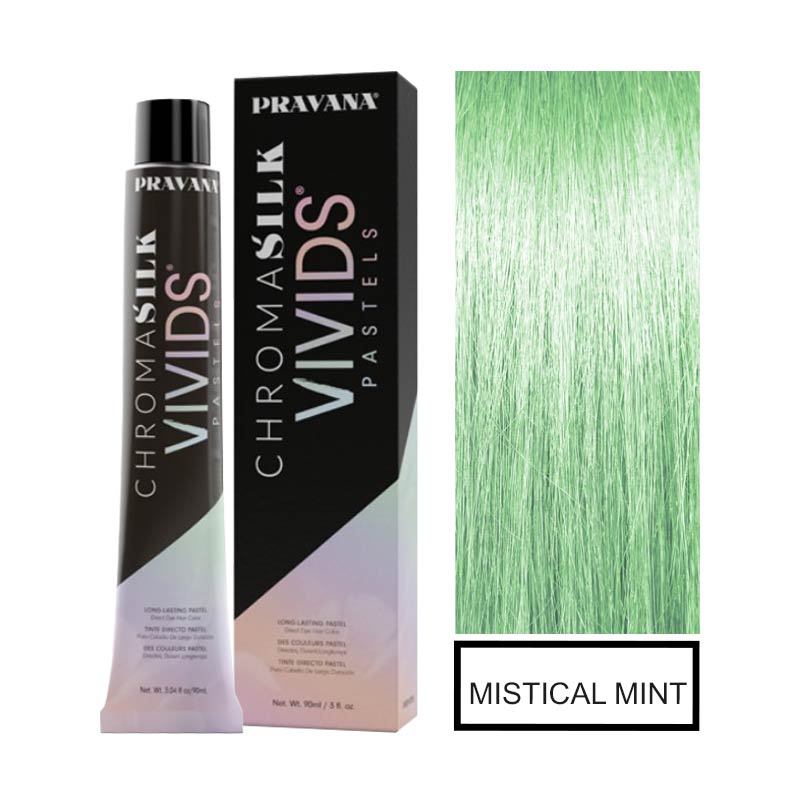 TINTURA PRAVANA FANTASÍA SEMIPERMANENTE VIVIDS PASTEL MENTA 90 ML - 1
