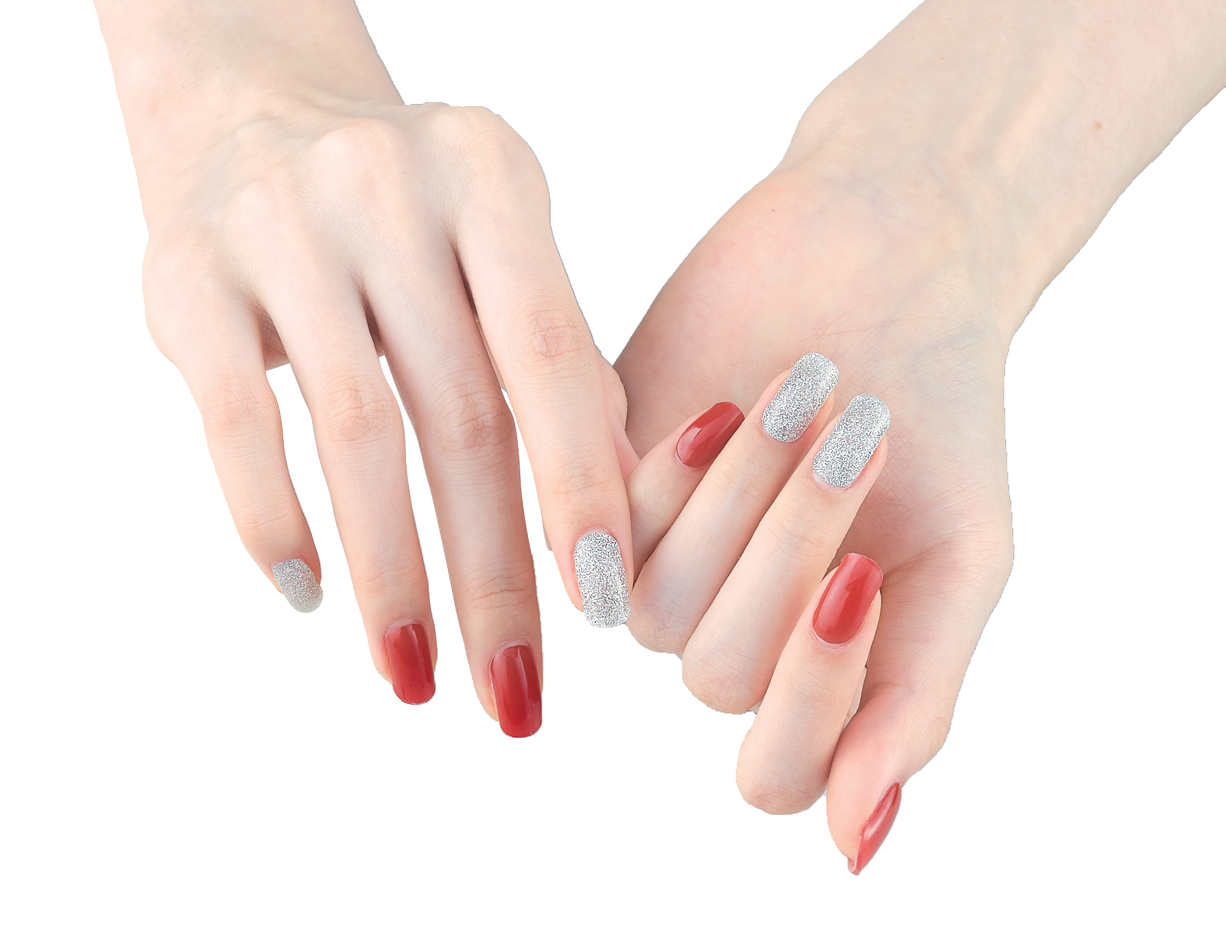 UÑAS STICKER TIOLLA EFECTO GEL RED STAR - 1