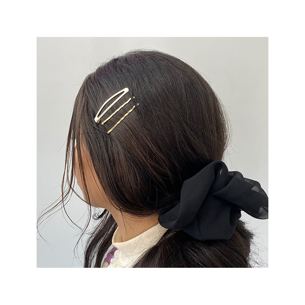 SET CLIP Y HORQUILLAS METÁLICAS PARA CABELLO IVORY - 2